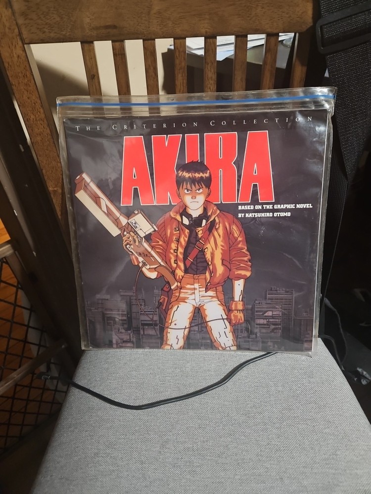 AKIRA Criterion Collection Edition LaserDisc CAV Foldout Cult Anime Special Ed