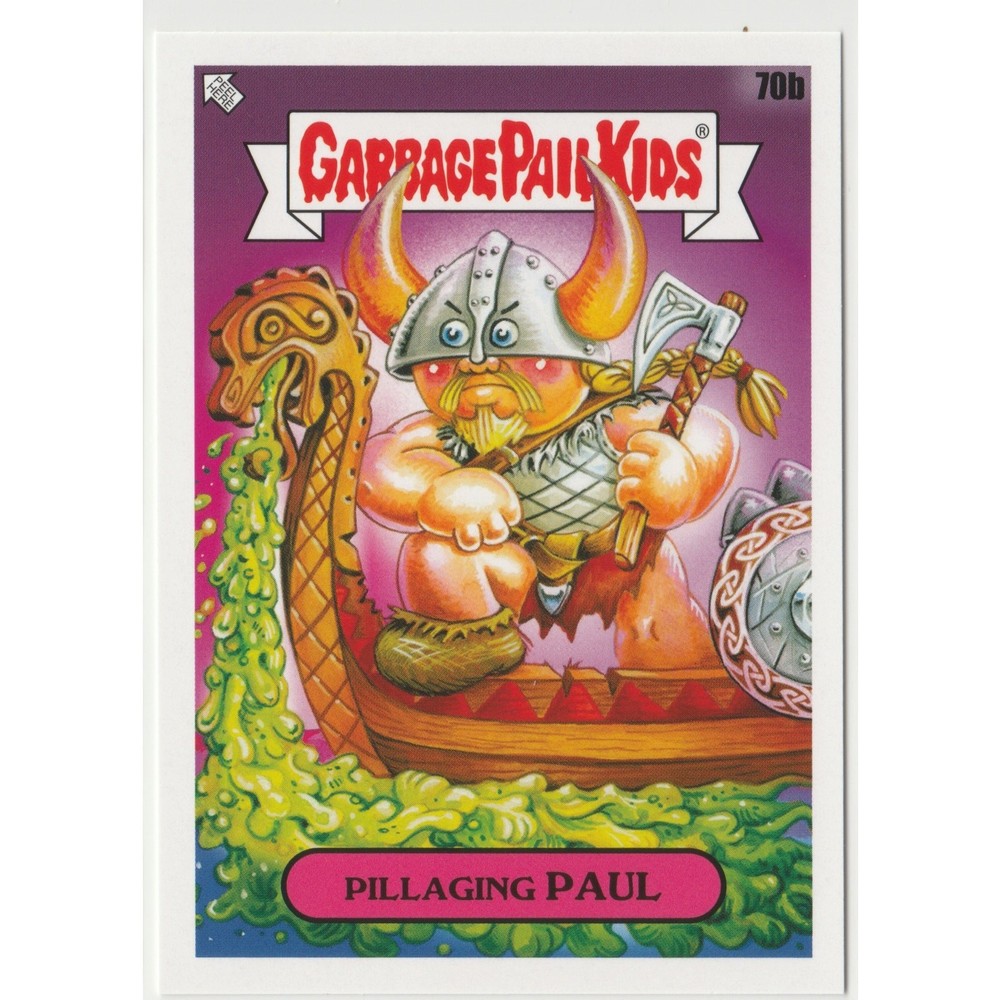 Pillaging Paul 70b Garbage Pail Kids GPK 2020 35th Anniversary Series Card