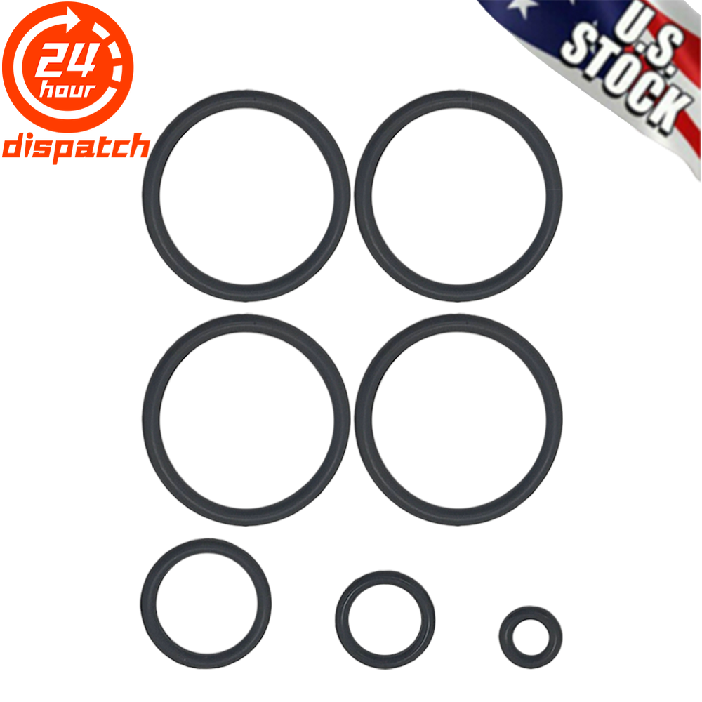 For BMW Upper&Lower Radiator Hose O-Ring Seal Cooling System Sensor Set Kit US