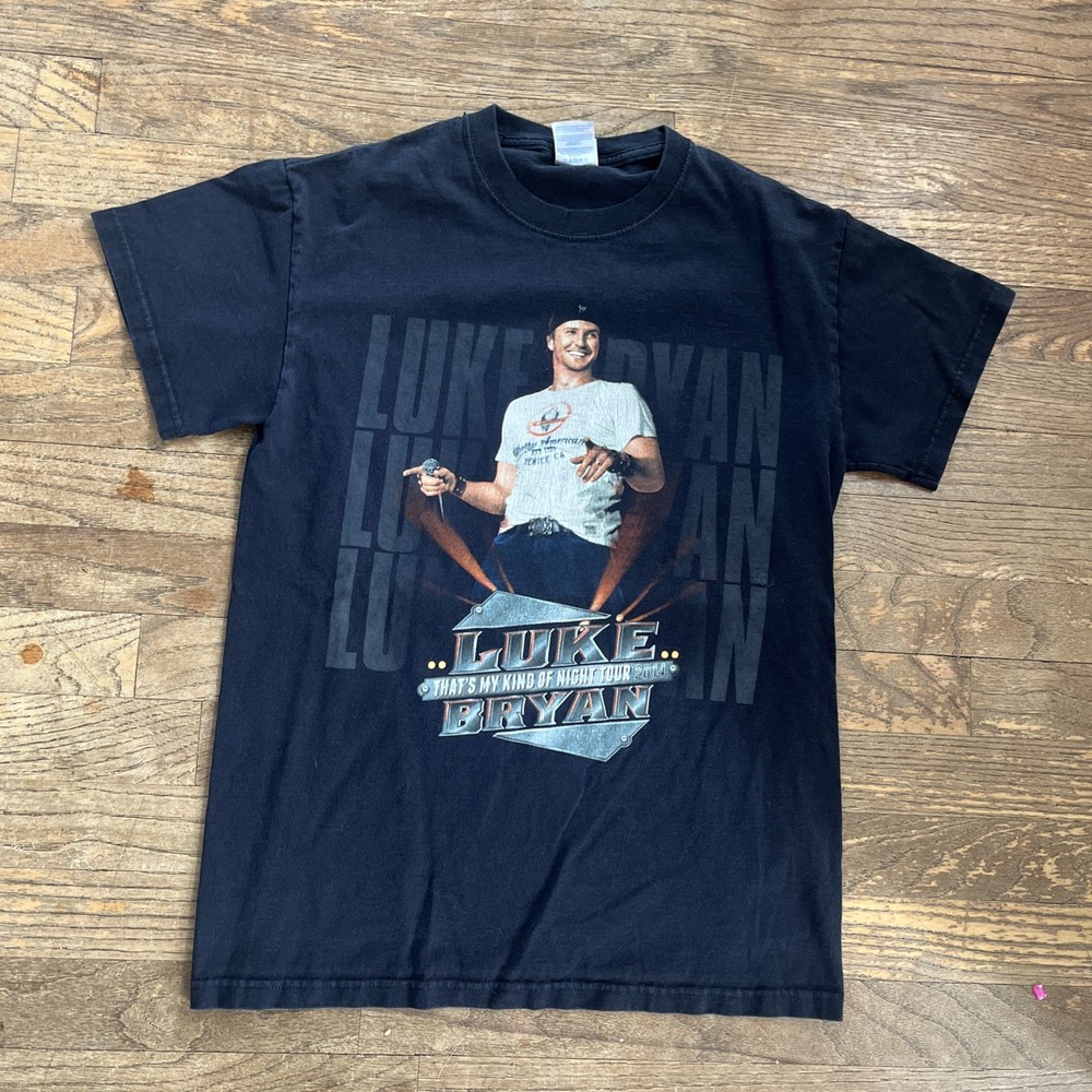 Luke Bryan 2014 Tour T Shirt Fast Shipping Size Small