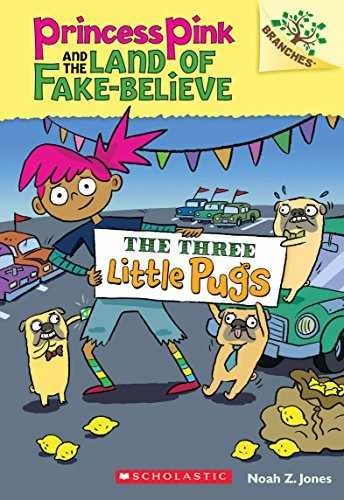 The Three Little Pugs: A Branches - Paperback, by Jones Noah Z. - Very Good q