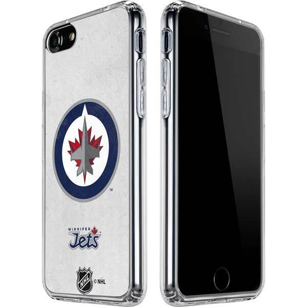 NHL Winnipeg Jets iPhone SE Clear Case - Winnipeg Jets Distressed