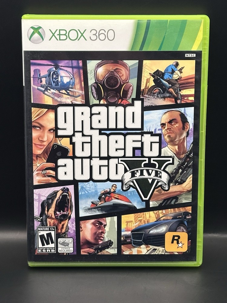 Grand Theft Auto V (Microsoft Xbox 360) - NO MAP - Tested & Working