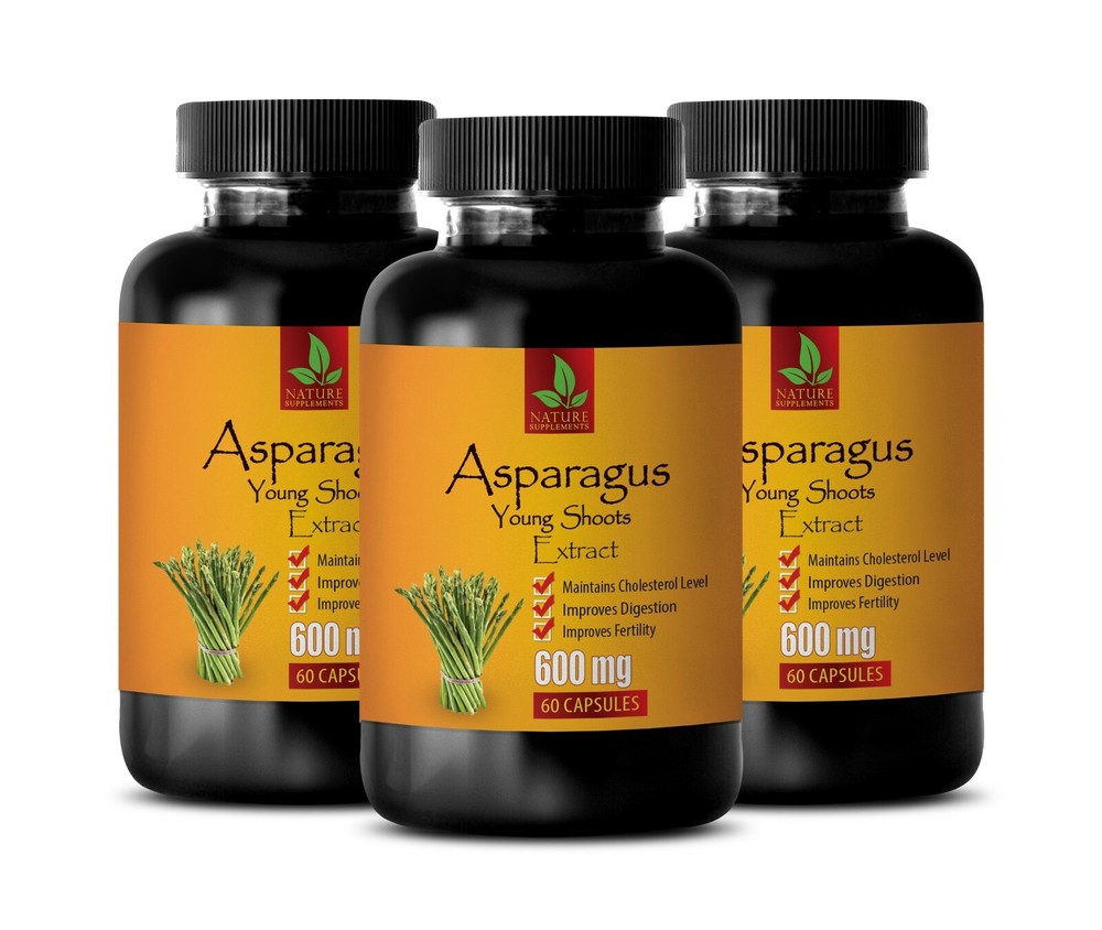 improve cardiovascular health - ASPARAGUS YOUNG SHOOTS - bone health men 3 BOTTL