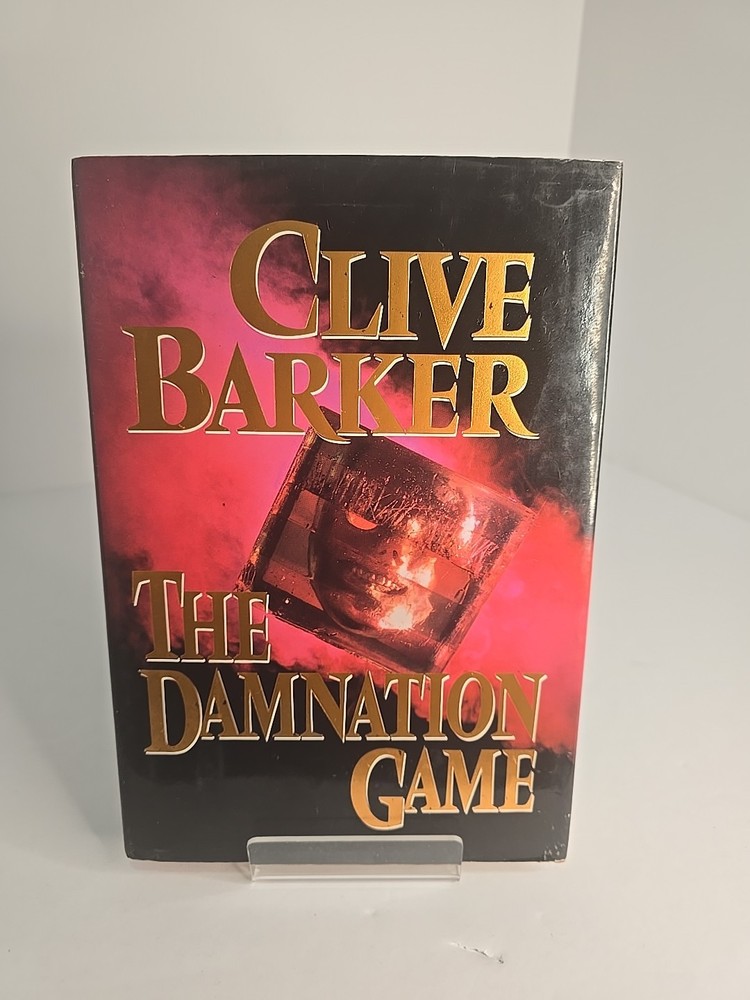 The Damnation Game — Clive Barker — 1st American Edition / 1st Printing HC 1987