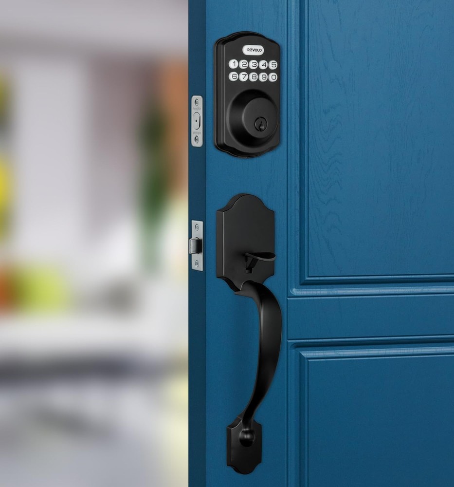 Smart Keyless Entry Deadbolt Lock with Electronic Keypad & Backup Key