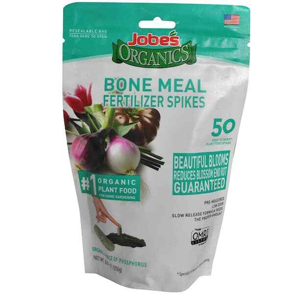 Organic Bone Meal Plant Food Fertilizer Spikes, Omri Registered (50-pack) | Of
