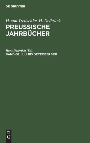 Juli Bis December 1891 (Hardback)