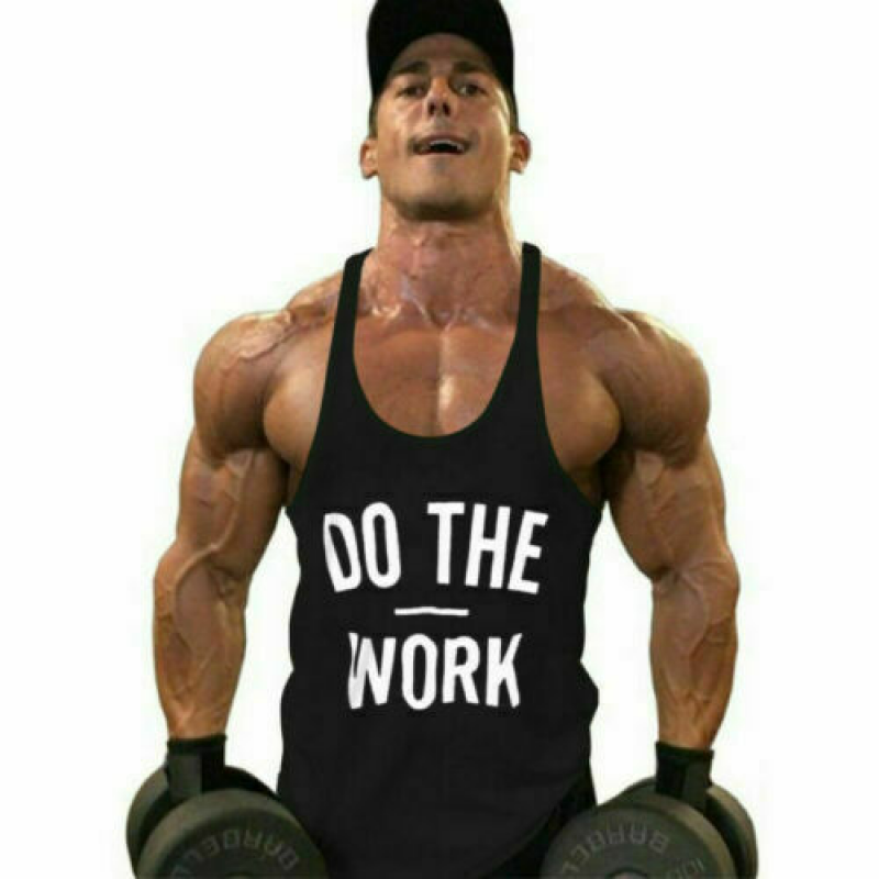 Gym Tank Top Men Fitness Bodybuilding for Male Sleeveless Vest Shirts