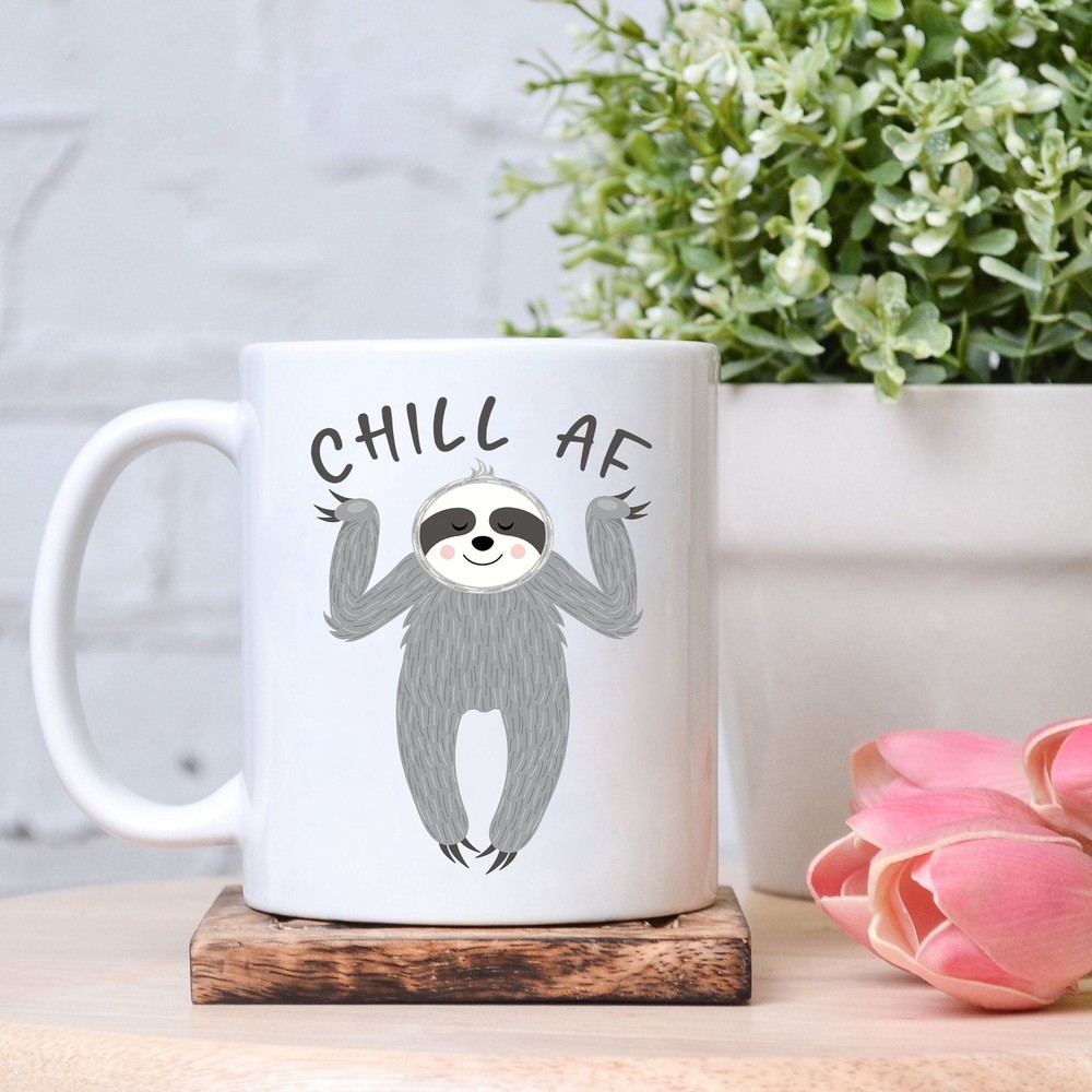 Cute Sloth Coffee Mug - Perfect Gift For Sloth Lovers