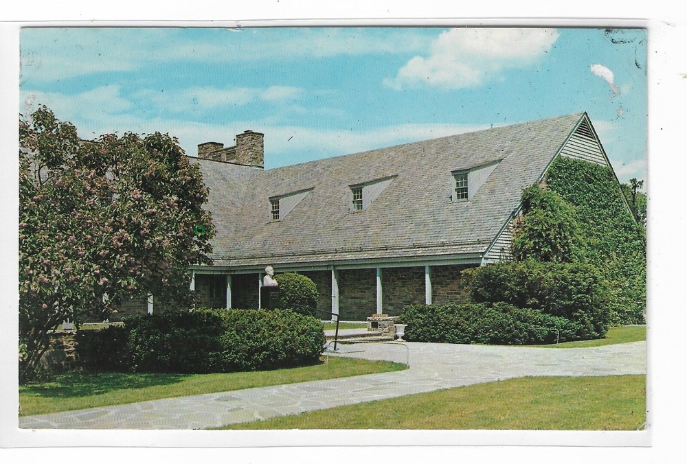 VTG Postcard Franklin Roosevelt Library & Museum, Hyde Park, NY