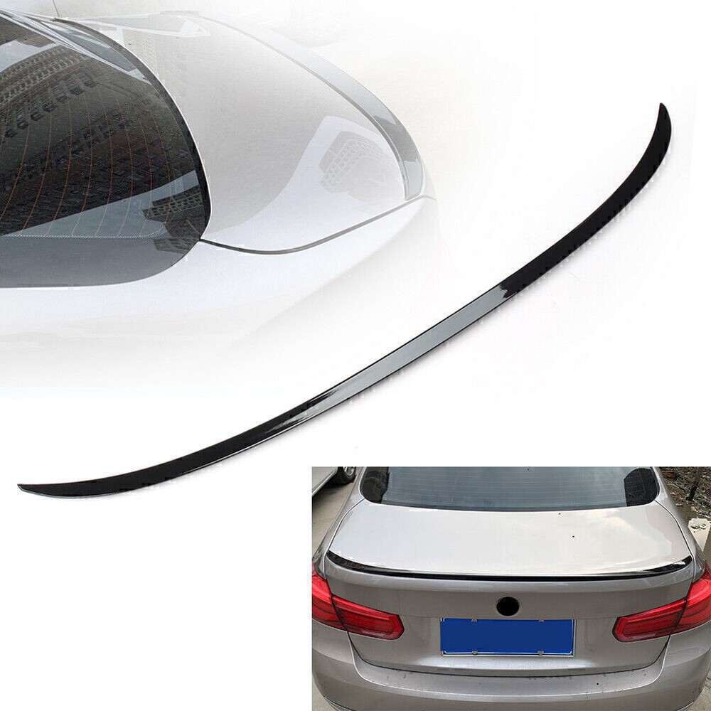 BMW F30 3 Series M3 Style Black Trunk Boot Lip Spoiler 2012-2018