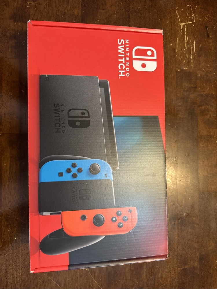 Nintendo Switch 32GB Handheld Console - Neon Red/Neon Blue