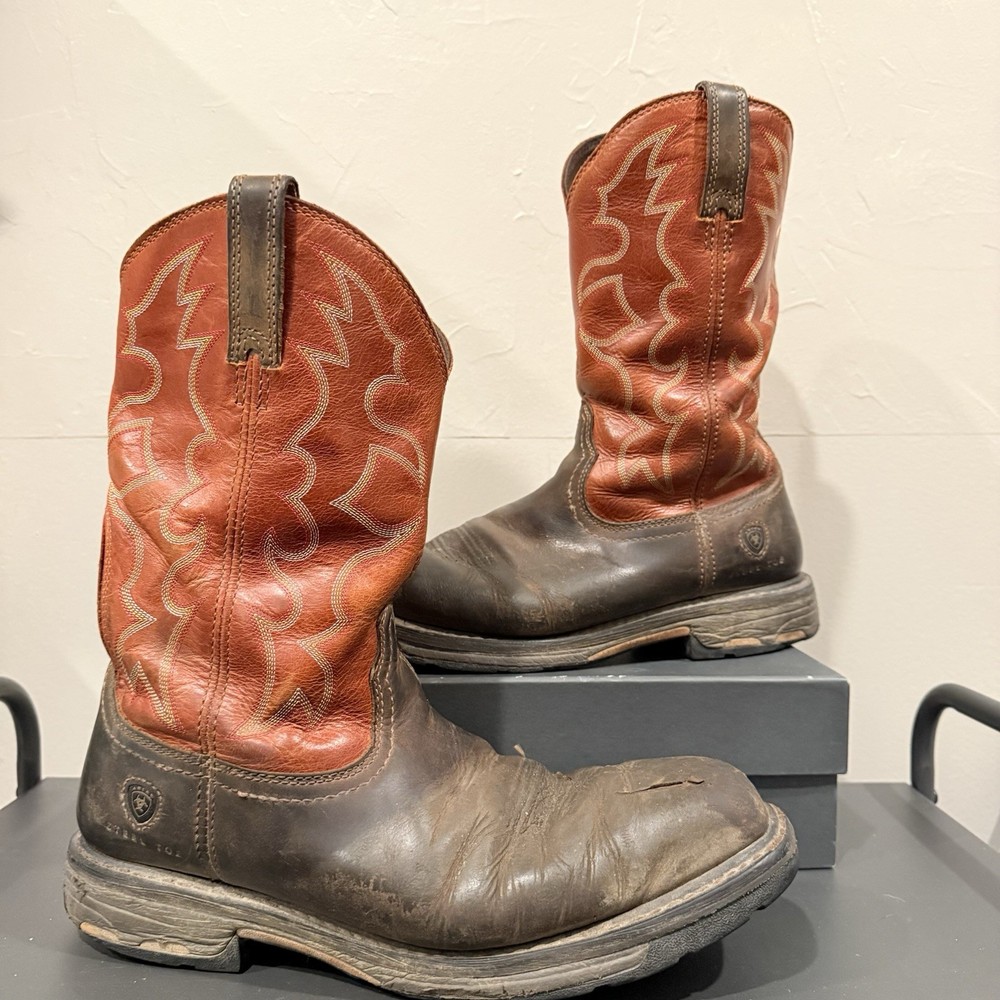 Ariat Work Steel Toe Men’s Work Boots Size 12D