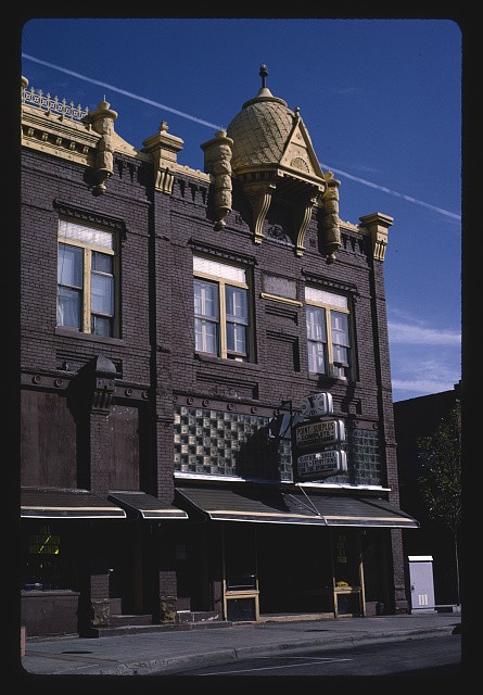 Photo:Stevens Point Wisconsin Rudnick Building 1988 Victorian Brick Facade