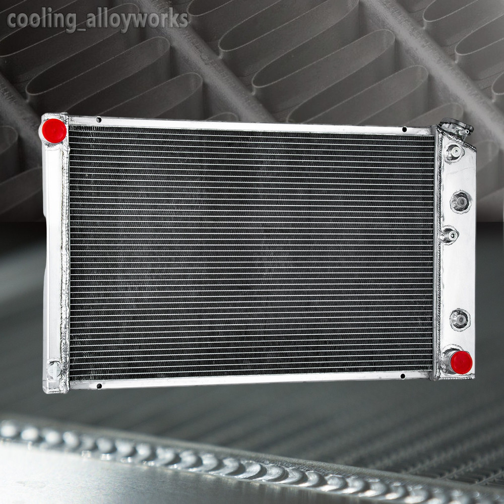 For 1970-81 Chevy Camaro/ 78-87 El Camino Monte Carlo 3 Rows Aluminum Radiator