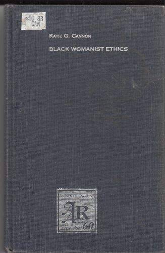 Black womanist ethics (American Academy of Religion academy series) - GOOD-image