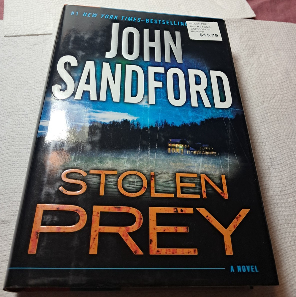 John Sandford Lucas Davenport Stolen Prey #22 Mystery Detective 1st HC 2012