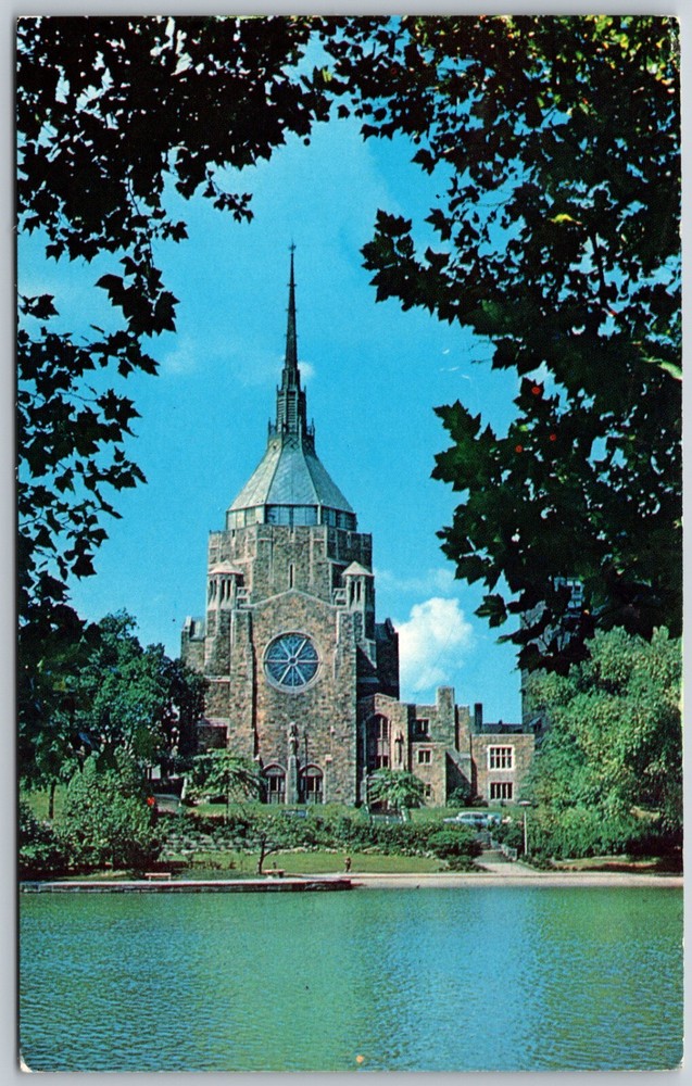 1966 Epworth Euclid Church Cleveland Ohio Posted VINTAGE Postcard