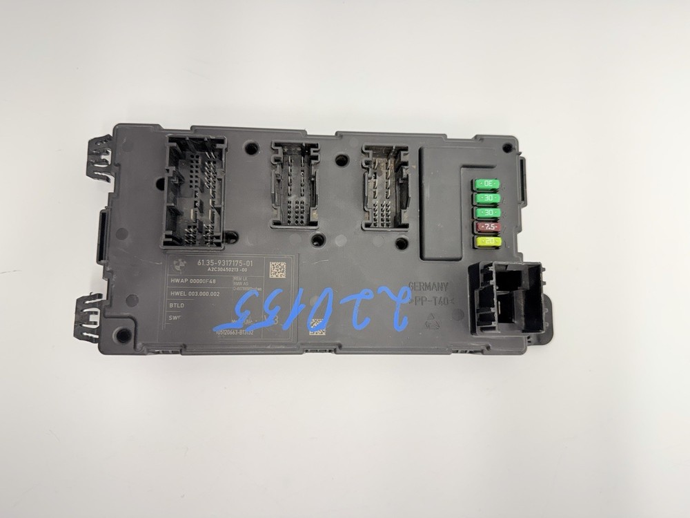2013-2015 BMW 320i F30 Rear Body Control Module BCM Fuse Relay Box OEM