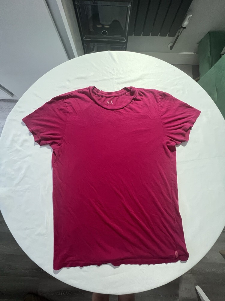 Armani exchange Women’s  pink T-shirt size S