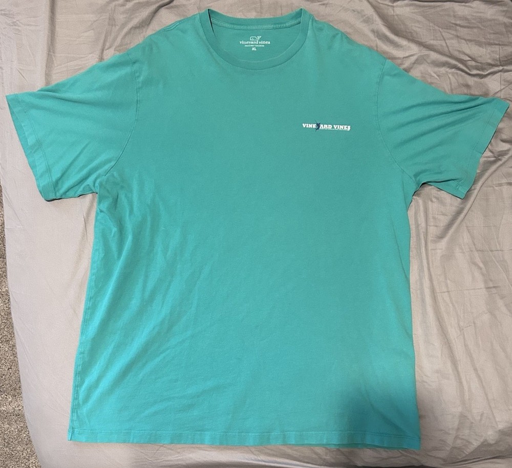 Green Swordfish XL Men’s Vineyard Vine T Shirt
