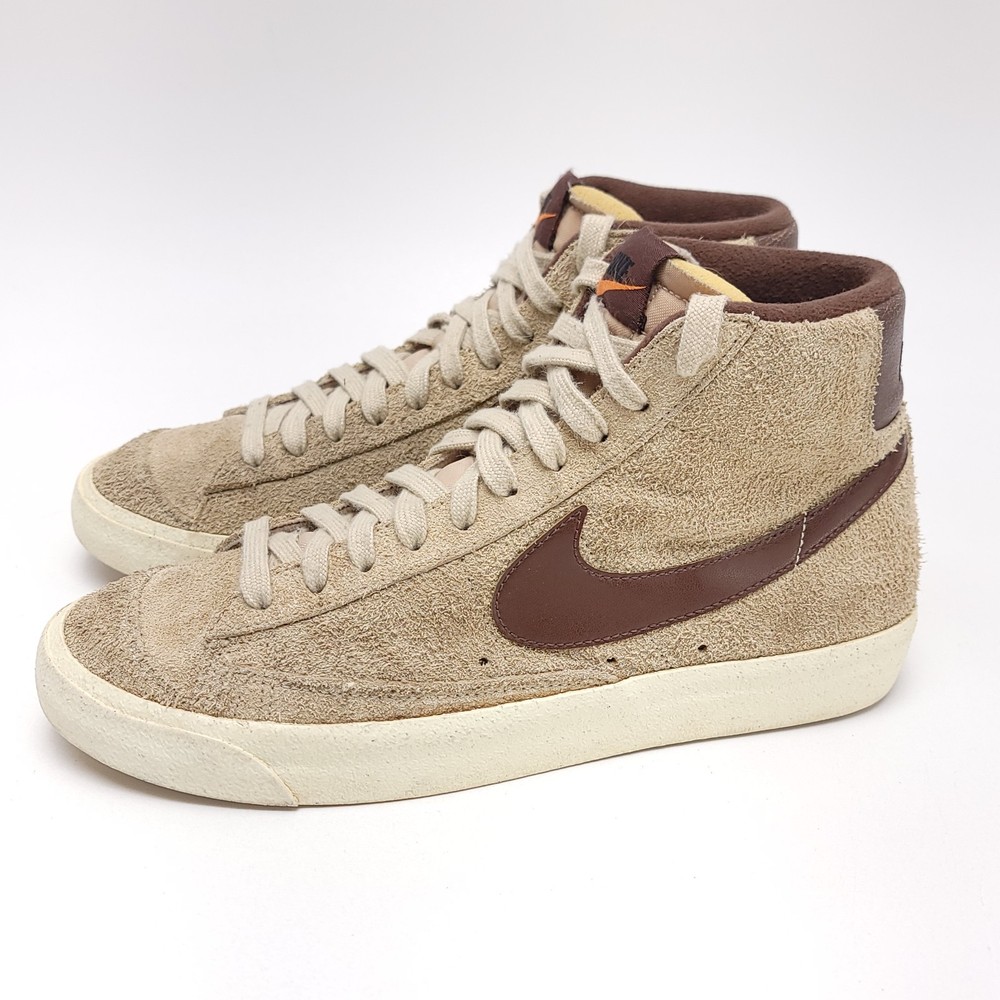 Nike Blazer Mid '77 PRM Men's Size 8.5 Rattan/LT Chocolate DM0178-200