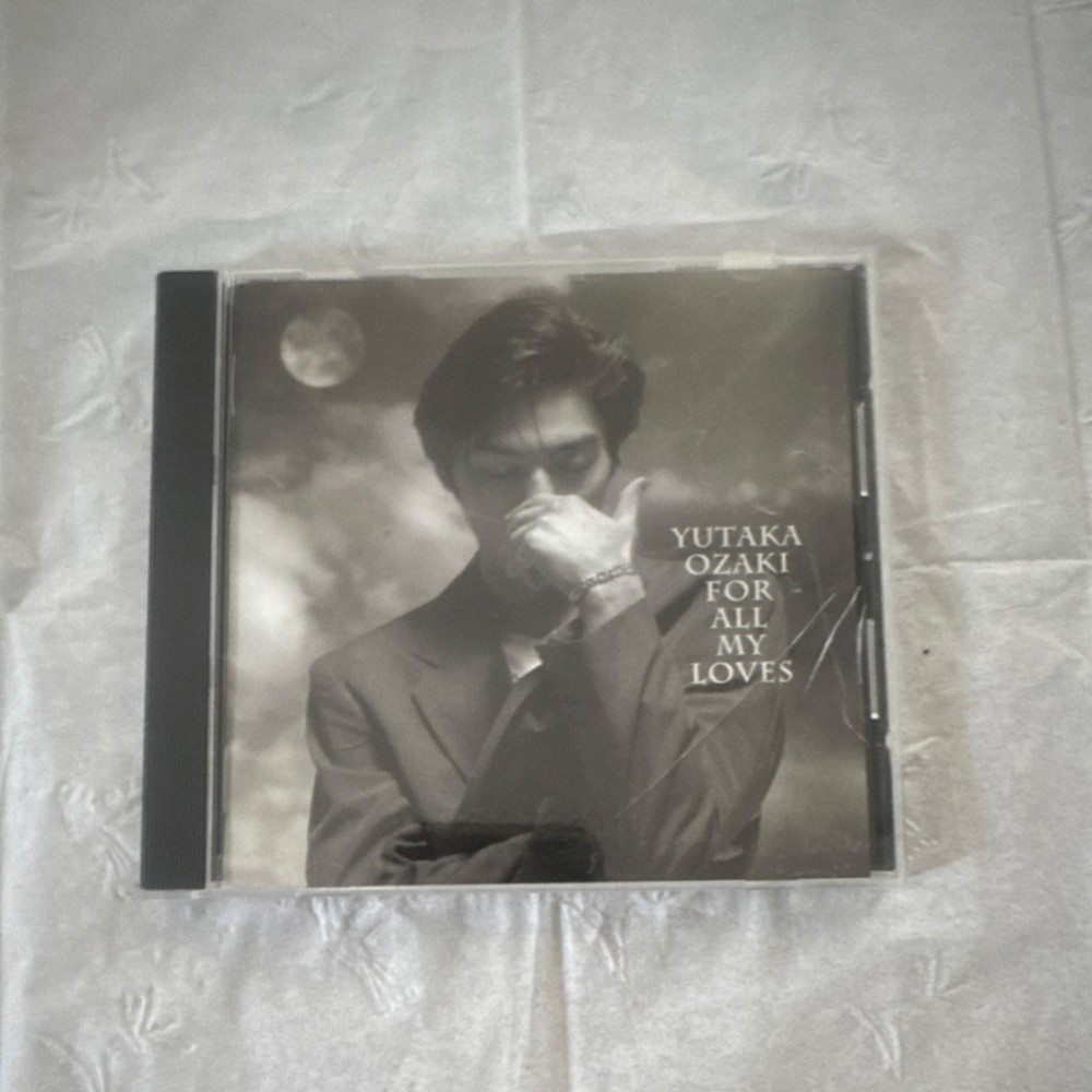 Yutaka Ozaki For All My Loves CD Album Jewel Case Standard Clear Black