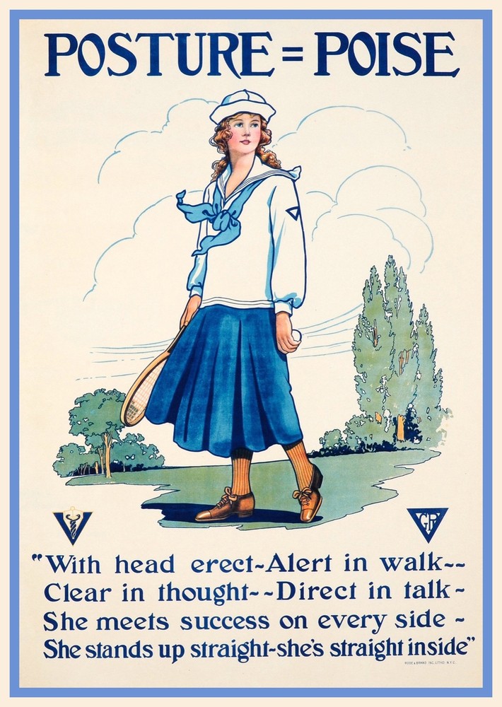 Decorative POSTER.Home room Interior art design.She is straight inside.7121