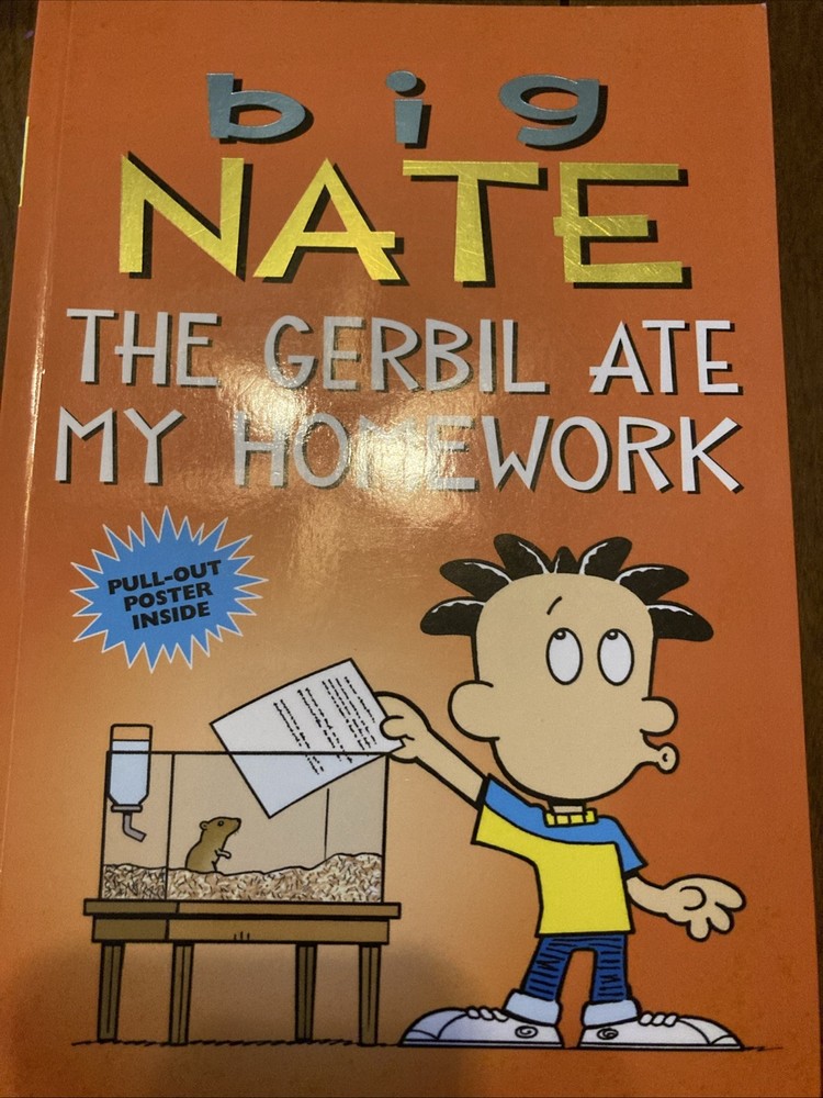 Big Nate: The Gerbil Ate My Homework by Lincoln Peirce (2020, Trade Paperback)