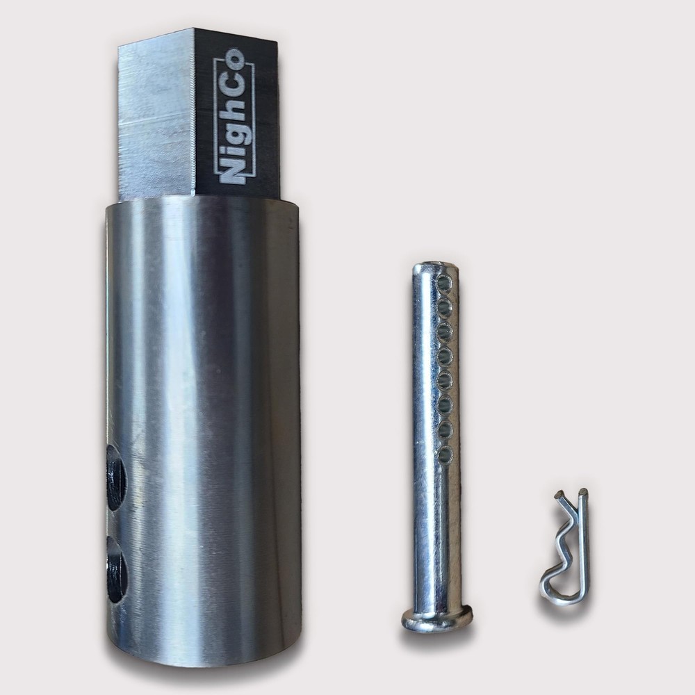 NighCo Jack & Drill - Drill To Trailer Jack Adapter - Connects Drill To 1