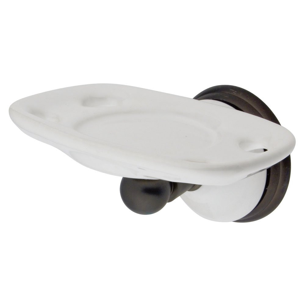 BA1116ORB Victorian Toothbrush and Tumbler Holder, 5-1/4-Inch Length, 2-5/8-I...