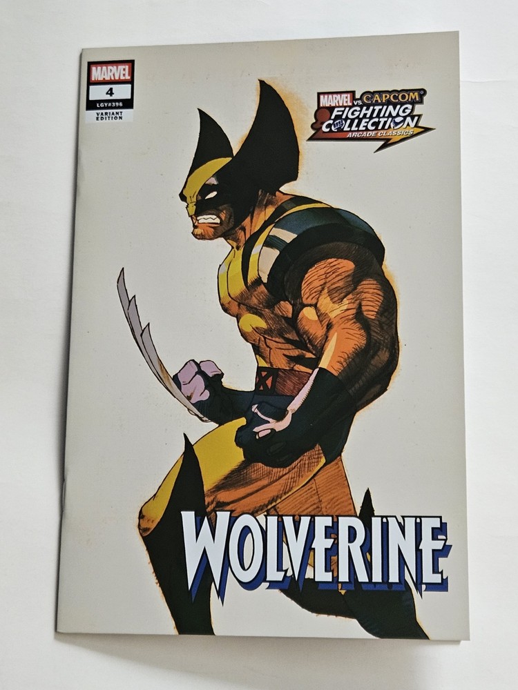 Wolverine #4 Marvel vs Capcom Matte foil Mexican Variant Marvel Comics