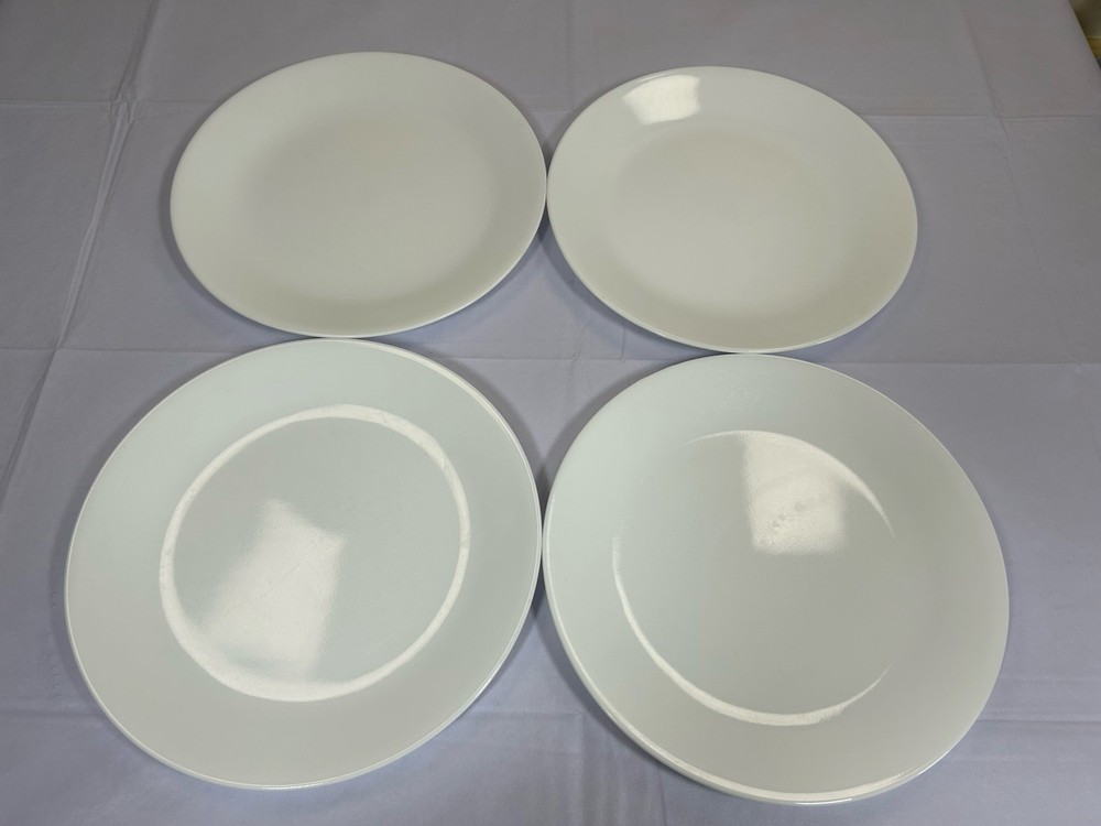 Corelle Vitrelle WINTER FROST WHITE Dinner Plates 10 1/4