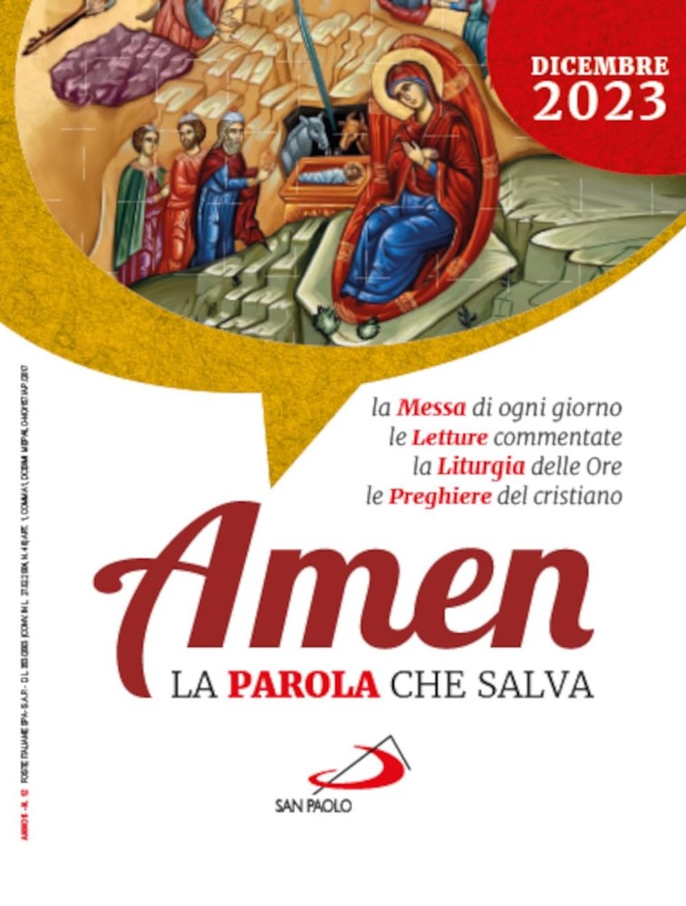 Aa.Vv. Amen. La parola che salva. Dicembre (2023) (Vol. 12) (Paperback)Another great item from Rarewaves USA | Free delivery!