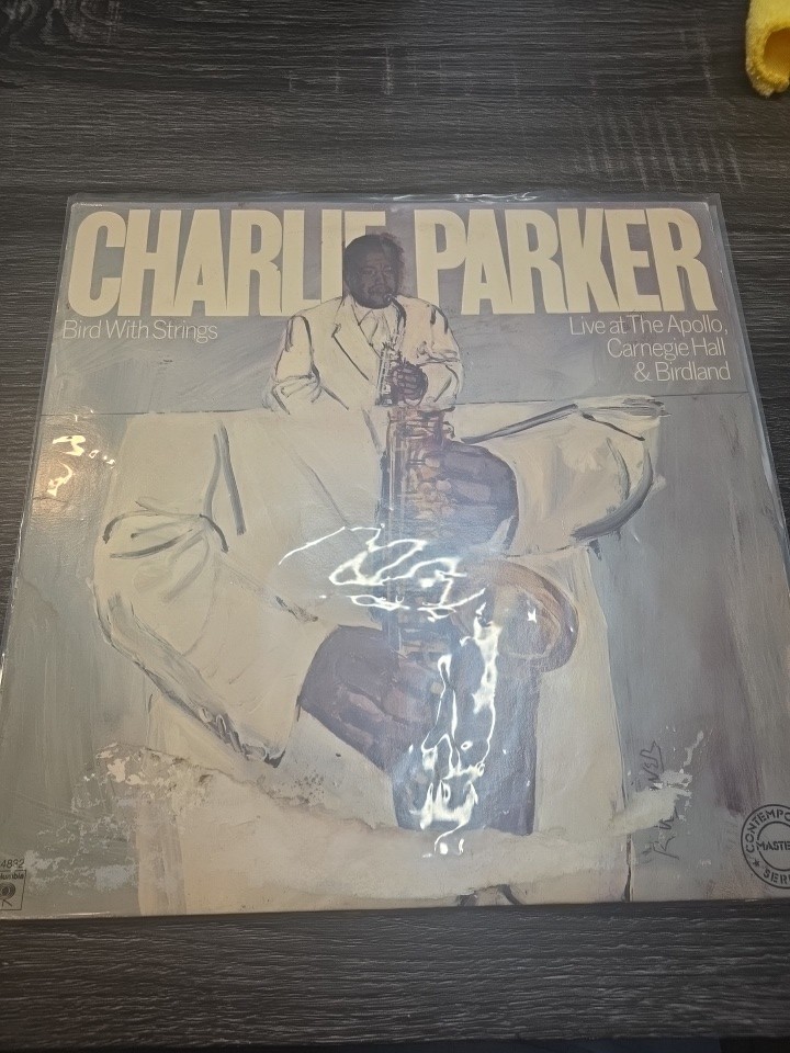 Charlie Parker Bird With Strings Live Apollo, Carnigie & Birdland VG Vinyl LP