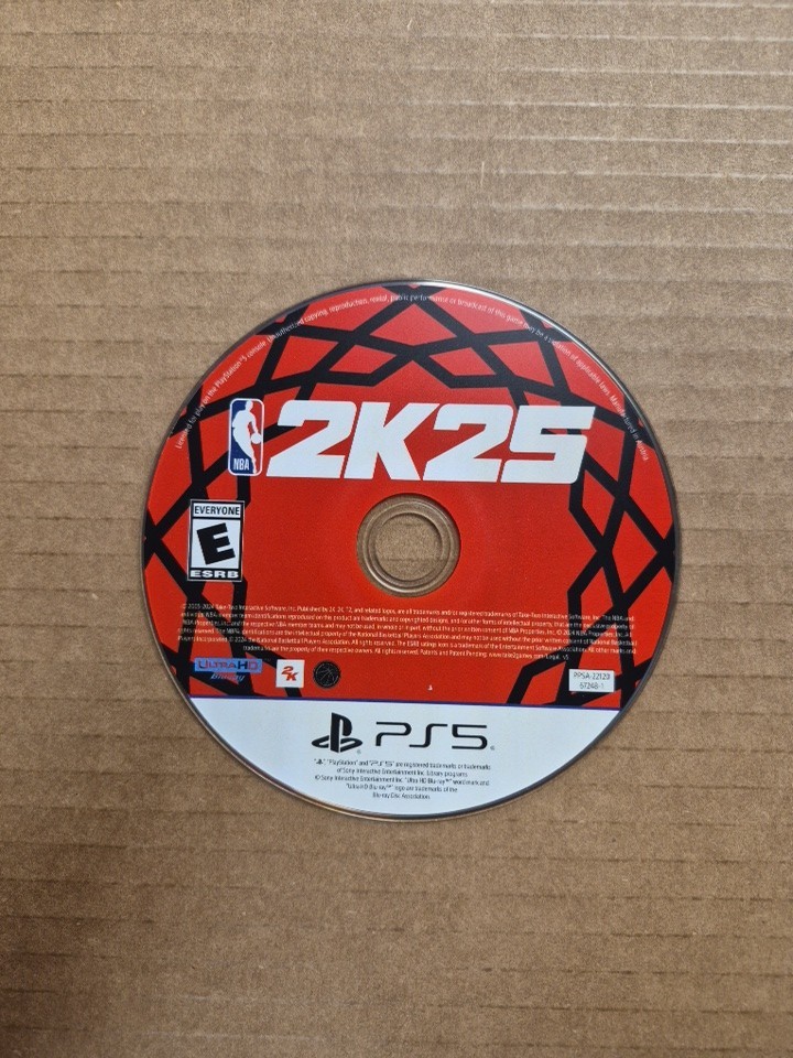 NBA 2K25 (Sony PlayStation 5 PS5) NO TRACKING - DISC ONLY 3919