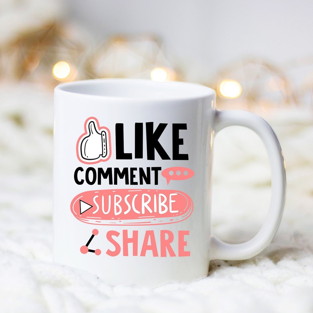 Social Media Bloggers Mug Blogger Mug Vlogger Gift Gift Idea For Blogger Blogger