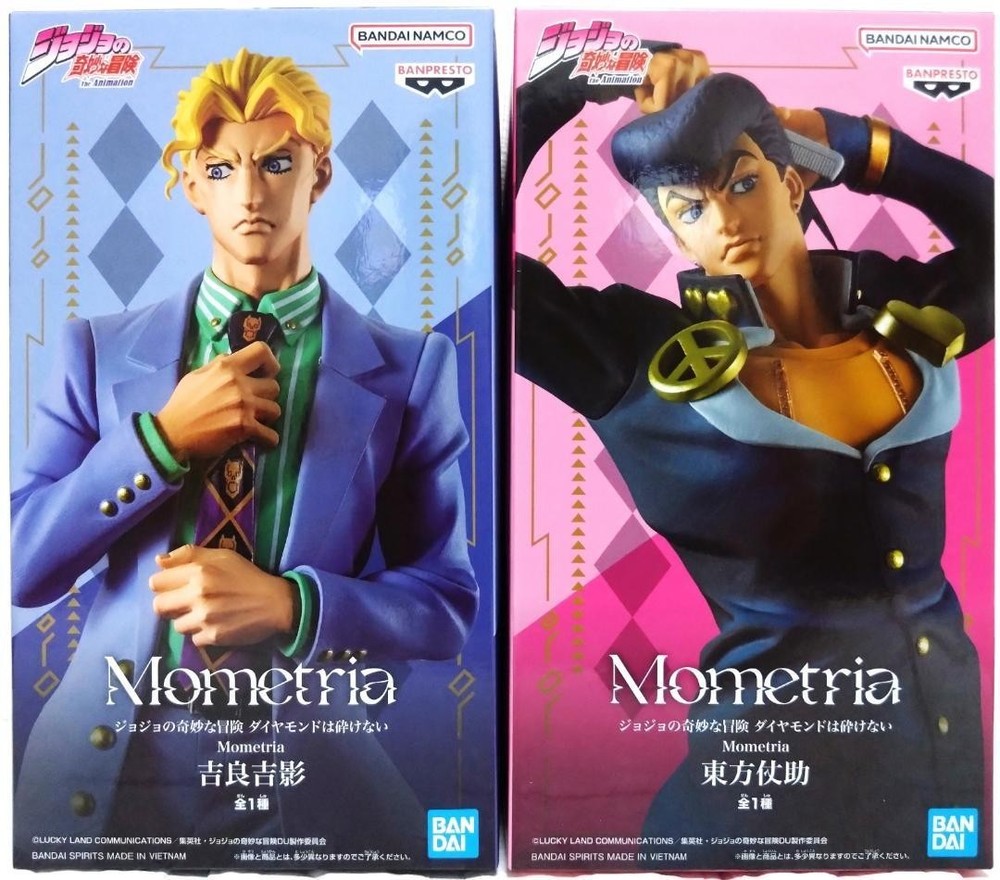 JoJo’s Bizarre Adventure Mometria Figure Josuke Higashikata & Yoshikage Kira Set