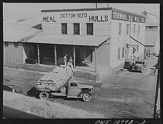 Photo:Oklahoma City, Oklahoma. Cotton seed oil mill]