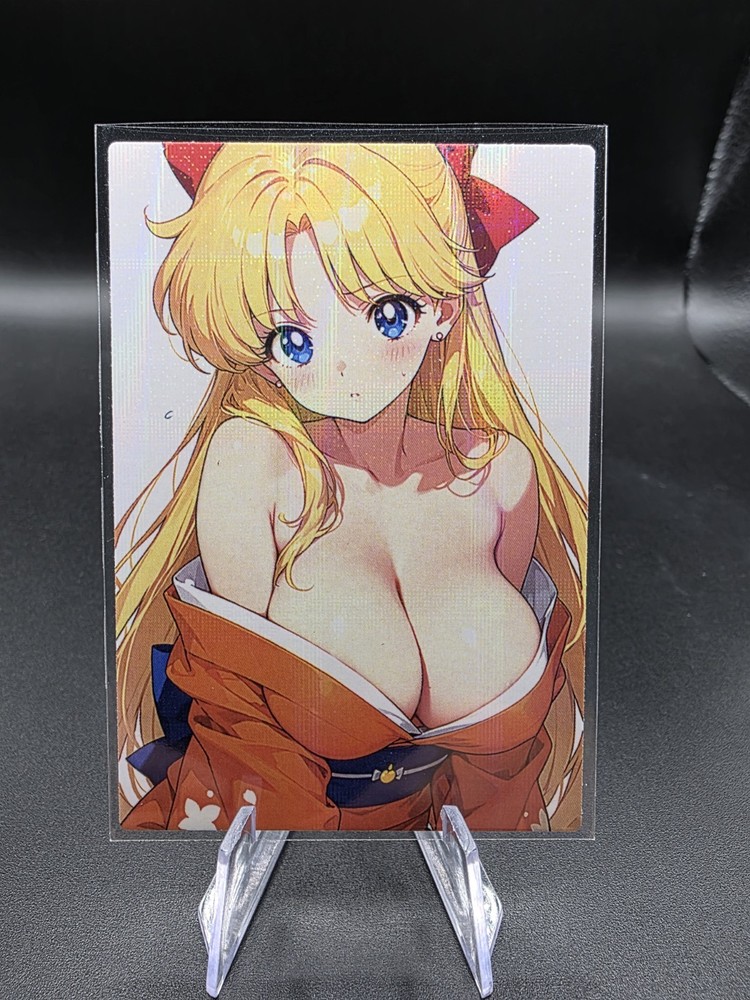 Minako Aino Holographic Anime Collectible Trading Card