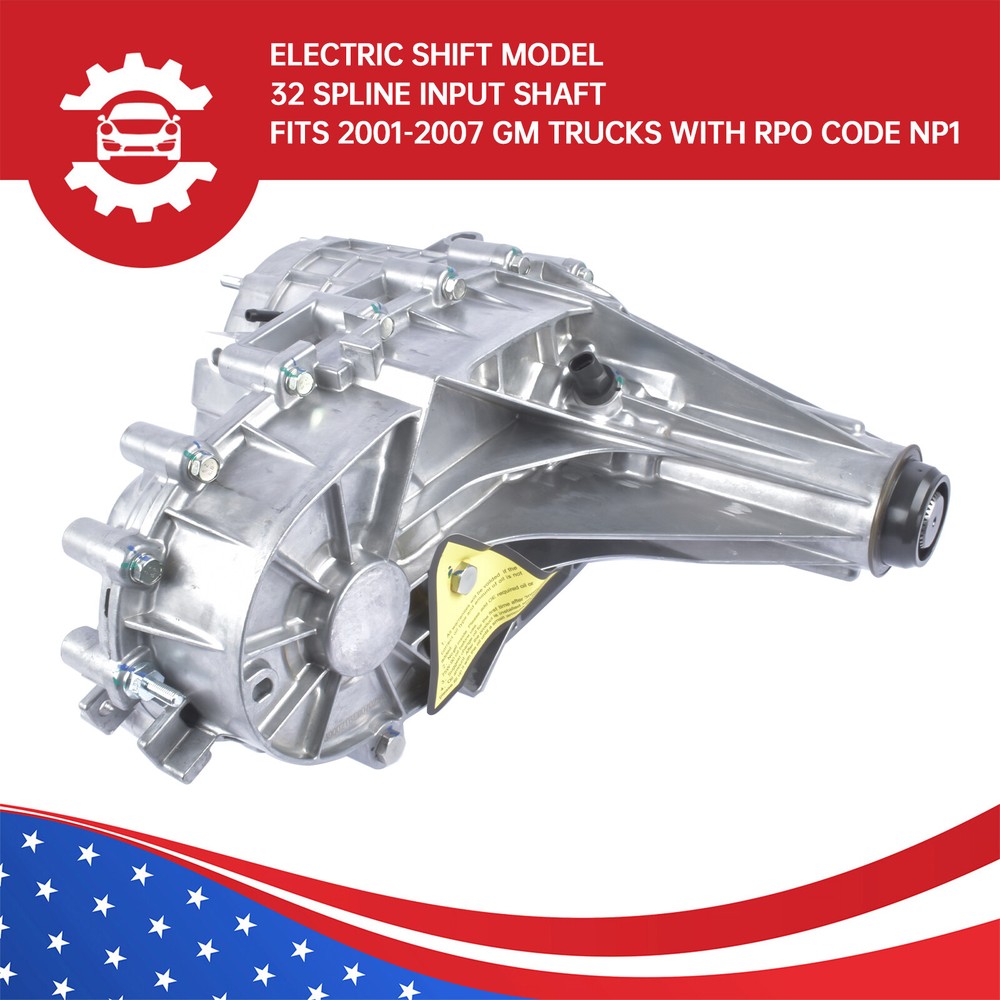 NP263HD Transfer Case w/ New HD Rear Case For GM Sierra 2001-2007 6.0L