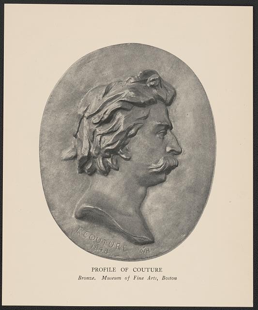 Photo:Profile of Couture. Bronze. Museum of Fine Arts, Boston