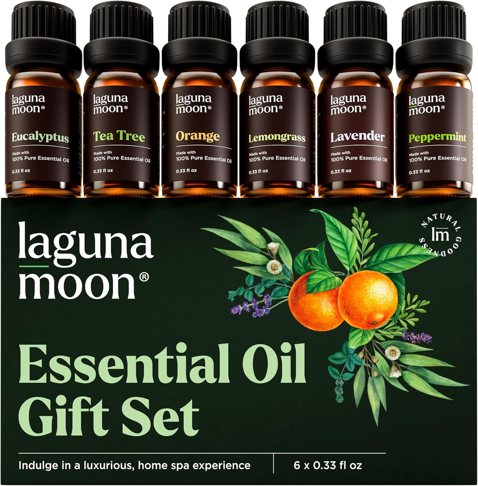 Essential Oils Set - Top 6 Blends for Diffusers,Home Care,Candle Making Scents,F