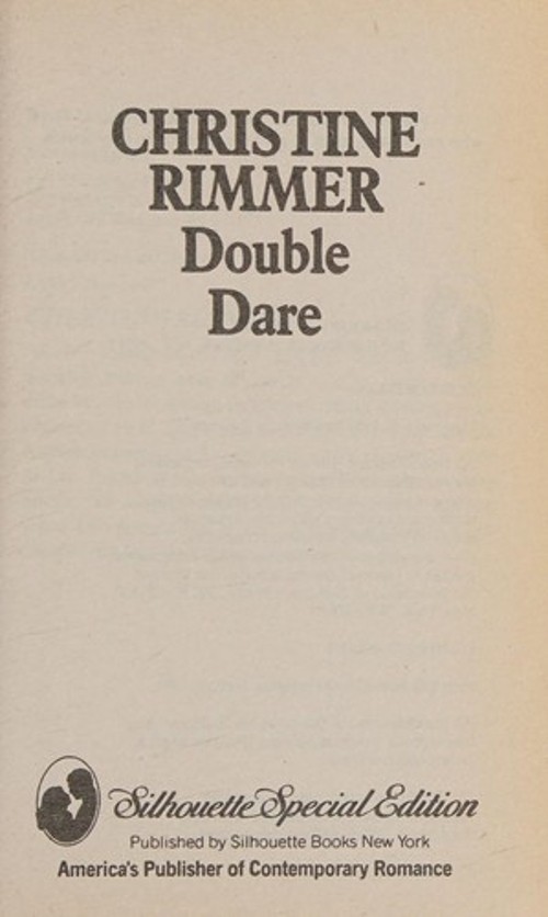 Double Dare Mass Market Paperbound Christine RimmerFree US Delivery | ISBN:0373096461