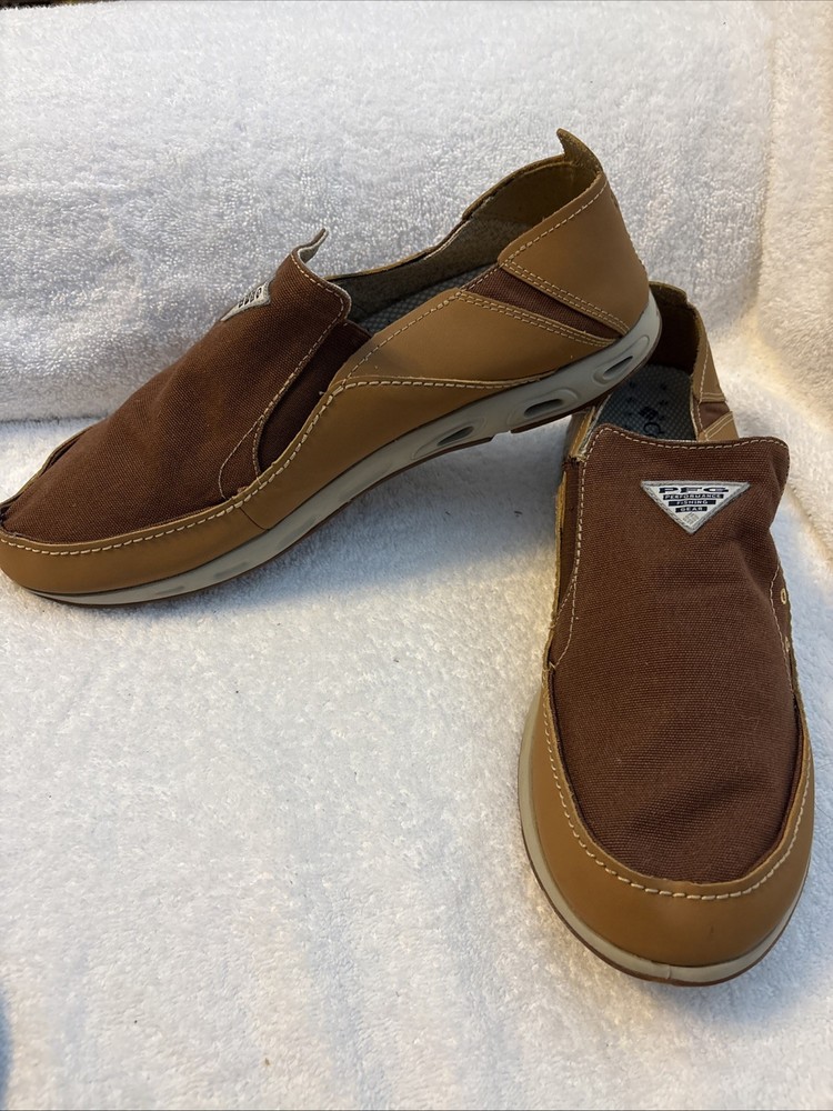 Columbia PFG Men's Bahama Slip On Vent Boat Shoes, 13  Excellent