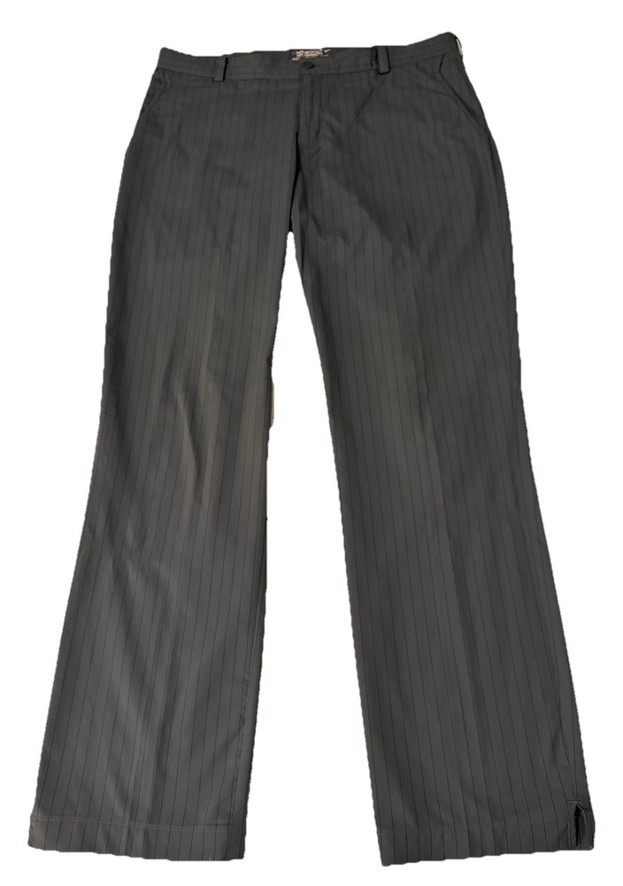 Nike Golf Tour Striped Performance Dri Fit Pants Mens Actual 36 x 32 Gray Preppy