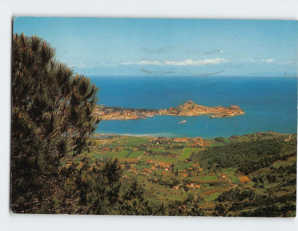 Postcard Panoramici Views of Isola d'Elba Italy