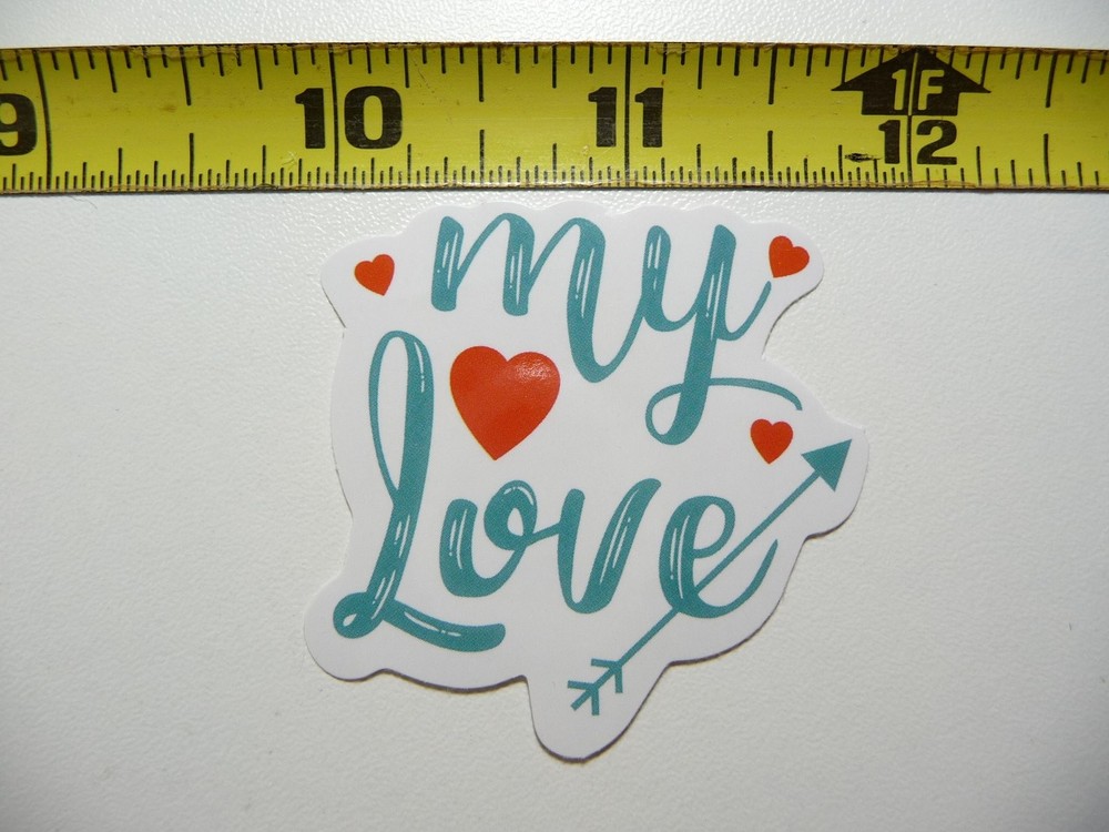 Love Arrow Heart Motivational Decal Sticker for Positivity