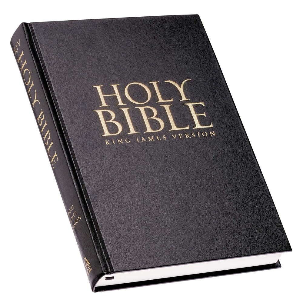 KJV Holy Bible, Pew and Worship Bible Large Print Red Letter Edition Hardcove...